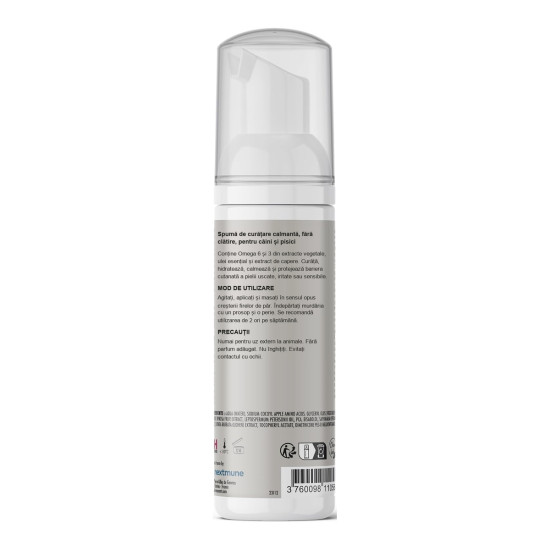 Dermoscent Atop 7 Mousse – Spumă Dermatologică pentru Câini și Pisici – 150 ml
